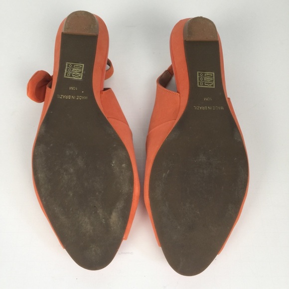 Madison Harding coral open toe strap heel suede 10 - Picture 6 of 8